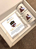 Personalised Hajj Mubarak Gift Set 2026 Haji Hajja Kabah Makkah Madinah Names Pilgrimage Dua Frame Mugs Couple Husband Wife Family Parents