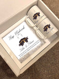 Personalised Hajj Mubarak Gift Set 2026 Haji Hajja Kabah Makkah Madinah Names Pilgrimage Dua Frame Mugs Couple Husband Wife Family Parents