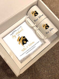 Personalised Hajj Mubarak Gift Set 2026 Haji Hajja Kabah Makkah Madinah Names Pilgrimage Dua Frame Mugs Couple Husband Wife Family Parents
